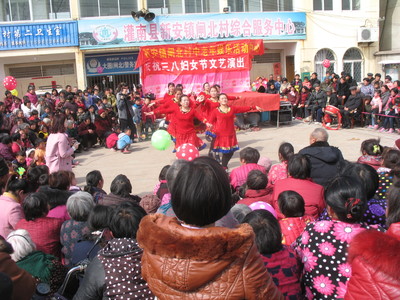 灌南新安镇闸北村“三八”妇女节文艺演出圆满举行 巾帼风采点亮乡土情怀